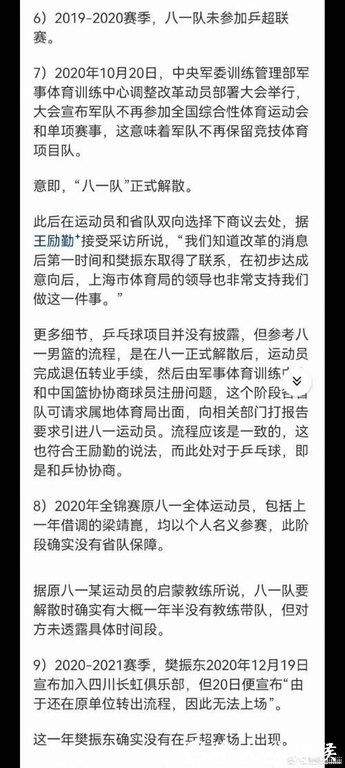 她做出两个令教练蹙眉的决定,第一次是八一队解散那天樊振东凝视空荡训练馆发呆,陈梦撕毁混双协议坚决更换搭档引发队内激烈质疑 她做出两个令教练蹙眉的决定,第一次是八一队解散那天樊振东凝视空荡训练馆发呆,陈梦撕毁混双协议坚决更换搭档引发队内激烈质疑